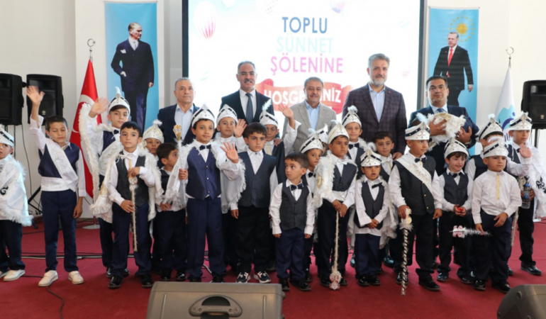 Eyyübiye’de toplu sünnet şöleni